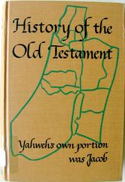 Cover of: History of the Old Testament.
