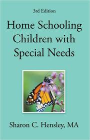 Home Schooling Children With Special Needs by Sharon Hensley