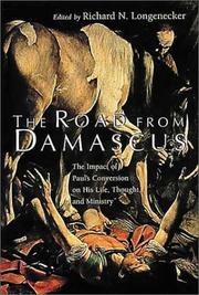 The road from Damascus by Richard N. Longenecker