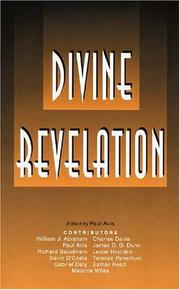 Cover of: Divine revelation by edited by Paul Avis.