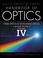 Cover of: Handbook of Optics, Volume IV