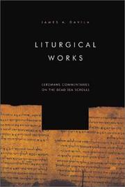 Cover of: Liturgical Works by James R. Davila