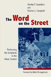 Cover of: The Word on the Street: Performing the Scriptures in the Urban Context