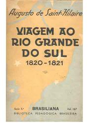 Cover of: Viagem ao Rio Grande do Sul, 1820-1821 by Auguste de Saint-Hilaire