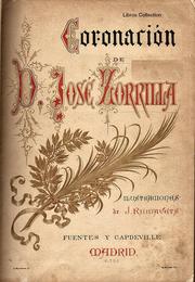 Cover of: Coronacion de D. Jose Zorrilla Coronacion by Jose Zorrilla