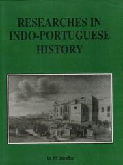 Cover of: Researches in Indo-Portuguese history by Pra. Pā Śiroḍakara