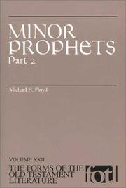 Minor prophets by Michael H. Floyd