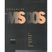 Advanced MS DOS programming by Ray Duncan