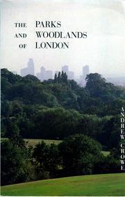 Cover of: The Parks and Woodlands of London