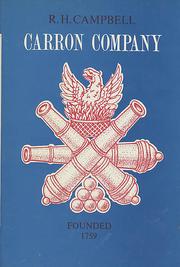 Cover of: Carron Company.