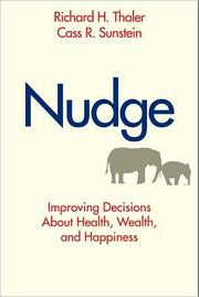 Cover of: Nudge by Richard H. Thaler