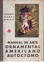 Cover of: Manual de arte ornamental americano autóctono