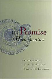 Cover of: The promise of hermeneutics by Lundin, Roger.