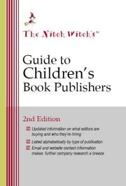 Cover of: The Nitch Witch's Guide to Children's Book Publishers by 