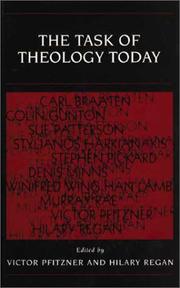 Cover of: The task of theology today: doctrines and dogmas