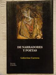 Cover of: De narradores y poetas