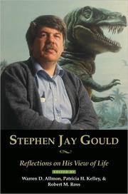 Cover of: Stephen Jay Gould: reflections on his view of life