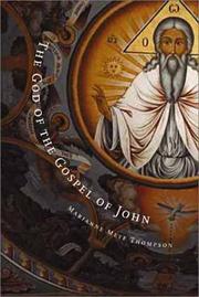 Cover of: The God of the Gospel of John