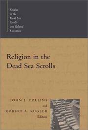 Cover of: Religion in the Dead Sea scrolls