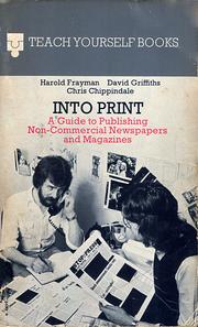 Into print by Harold Frayman