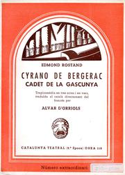 Cover of: Cyrano de Bergerac, cadet de la Gascunya by Edmond Rostand