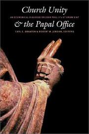 Cover of: Church Unity and the Papal Office by 