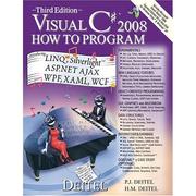 Cover of: Visual C++ 2008: how to program