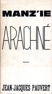 Cover of: Arachné, roman.