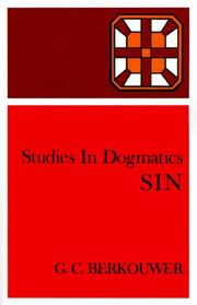 Cover of: Sin (Studies in Dogmatics)