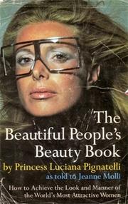 Cover of: The beautiful people's beauty book by Luciana Avedon