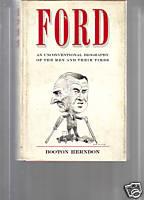 Cover of: Ford; an unconventional biography of the men and their times. by Booton Herndon