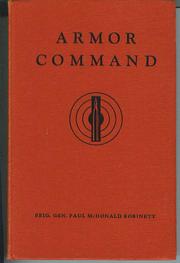 Cover of: Armor command by Paul McDonald Robinett