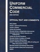 Cover of: Anderson's uniform commercial code