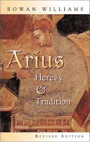 Cover of: Arius | Rowan Williams