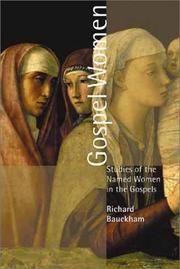 Gospel Women by Richard Bauckham