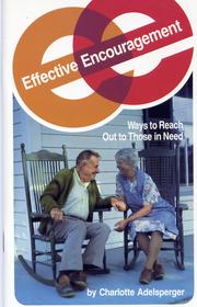 Cover of: Effective encouragement