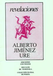 Cover of: Revelaciones by Alberto Jiménez Ure