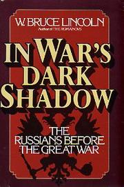 Cover of: In war's dark shadow: the Russians before the Great War
