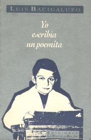 Cover of: Yo escribía un poemita