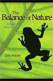 Cover of: The balance of nature by John C. Kricher