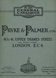 Cover of: Catalogue No. 330 by Pryke & Palmer Ltd.