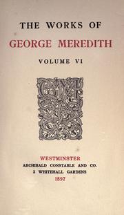 Cover of: The works of George Meredith ... by George Meredith, George Meredith