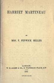 Cover of: Harriet Martineau's autobiography by Harriet Martineau, Maria Weston Chapman, Harriet Martineau