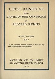 Cover of: Life's handicap by Rudyard Kipling