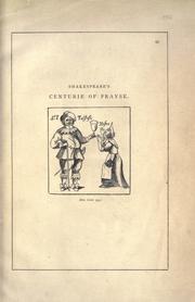 Shakespeare's centurie of prayse by Clement Mansfield Ingleby