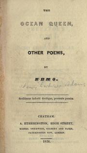 Cover of: ocean queen and other poems