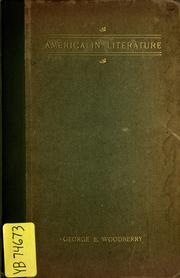 Cover of: America in literature