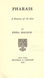 Cover of: Pharais by Fiona MacLeod