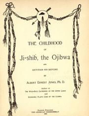 Cover of: The childhood of Ji-shib, the Ojibwa: and sixty-four pen sketches