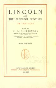 Cover of: Lincoln and the sleeping sentinel: the true story
